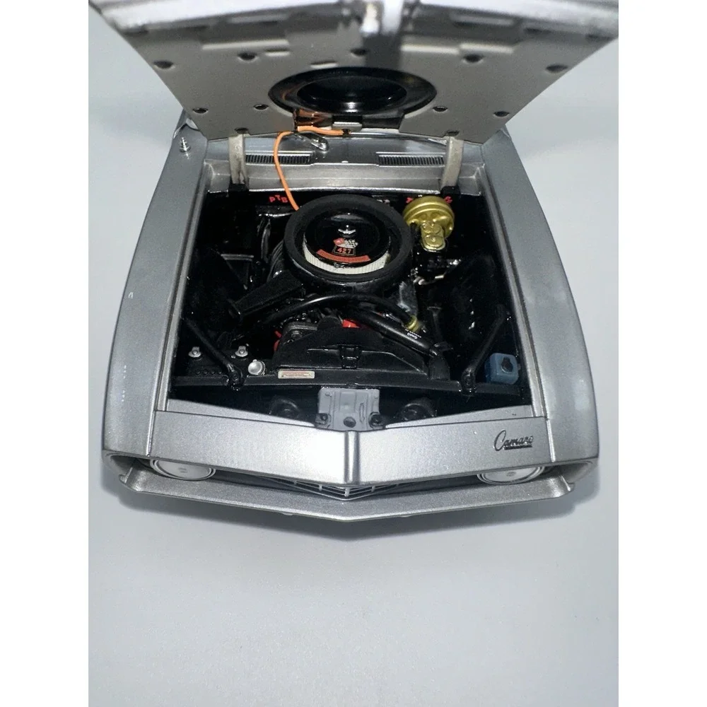 DANBURY MINT 1969 CHEVROLET COPO CAMARO CORTEZ SILVER 1:24 DIECAST MODEL NO BOX